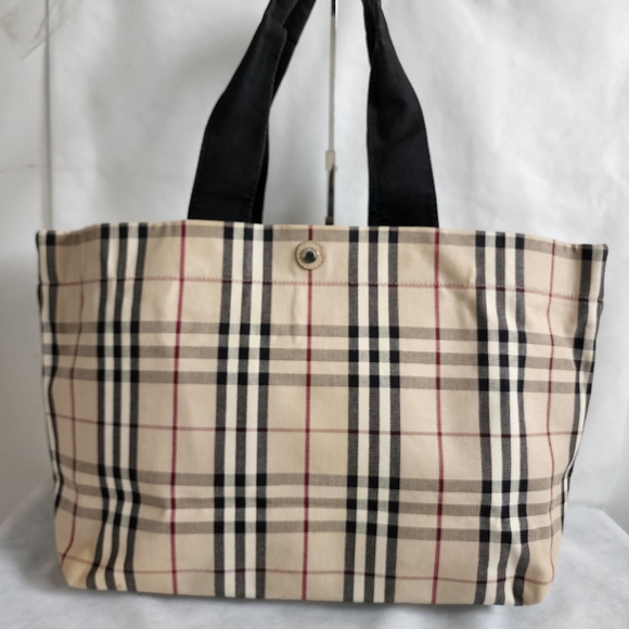 BURBERRY Nova Check Tote Bag - Picture 2 of 15